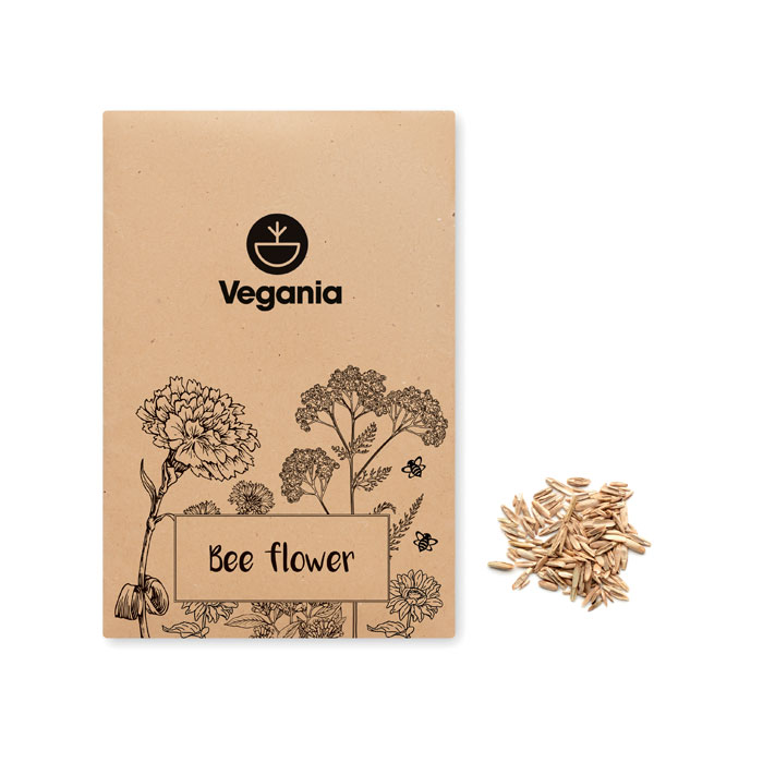 Flower seeds in envelope